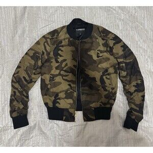 Express Army Fatigue Jacket Size XS Mens